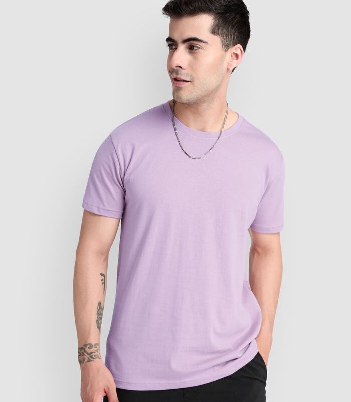 Lilac Plain T-Shirt
